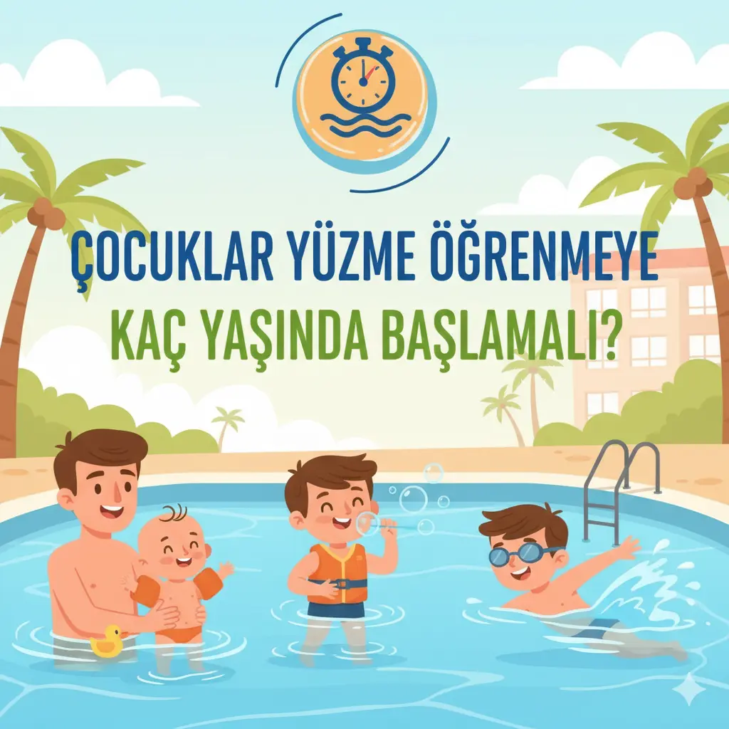 Çocuklar Yüzme Öğrenmeye Kaç Yaşında Başlamalı?